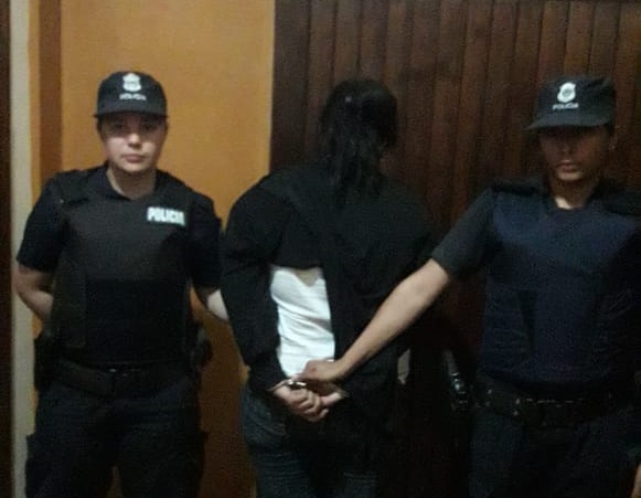 Epigrafe interno: La detenida fue trasladada a la Comisaria 1&deg;.