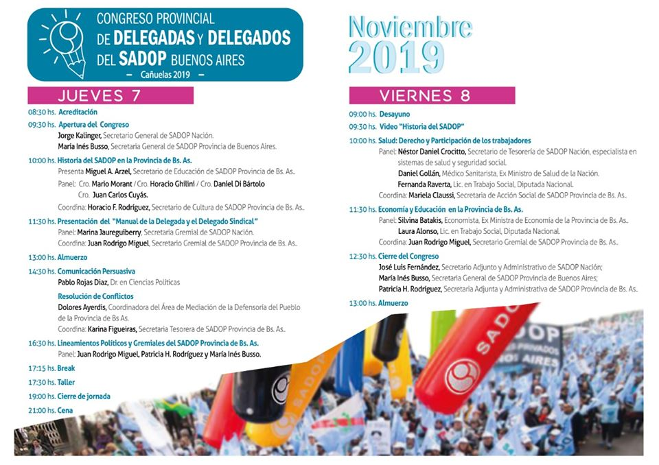 El programa completo.