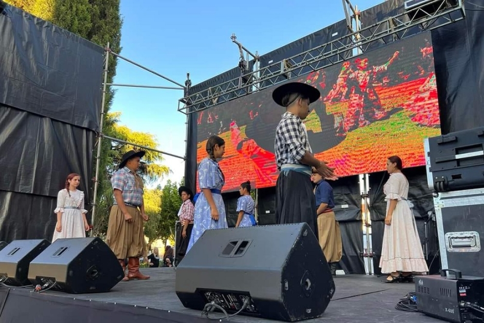 El cierre estuvo a cargo de "La Chilinga".