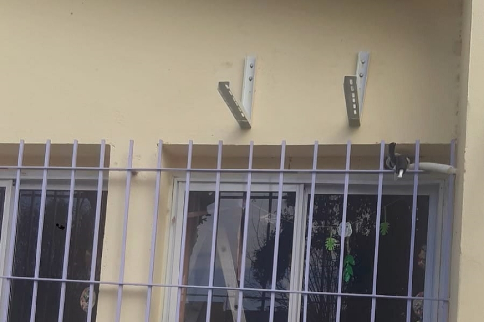 Solo quedaron las mensulas.