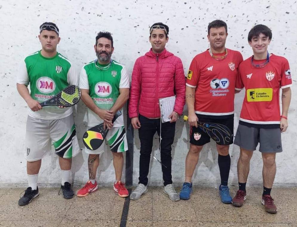 Fue todo sonrisas para la yunta albirroja.