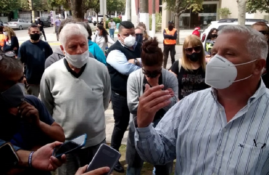 Los ciclistas se movilizaron reclamando seguridad