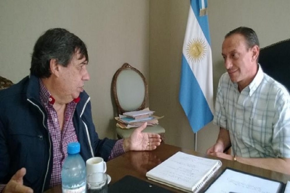 Foto archivo: Rub&eacute;n Cholo Garc&iacute;a y Gustavo Arrieta