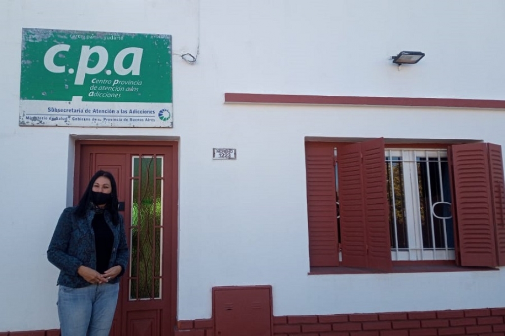 Silvia Reale, titular del CPA y licenciada en prevenci&oacute;n a las adicciones.