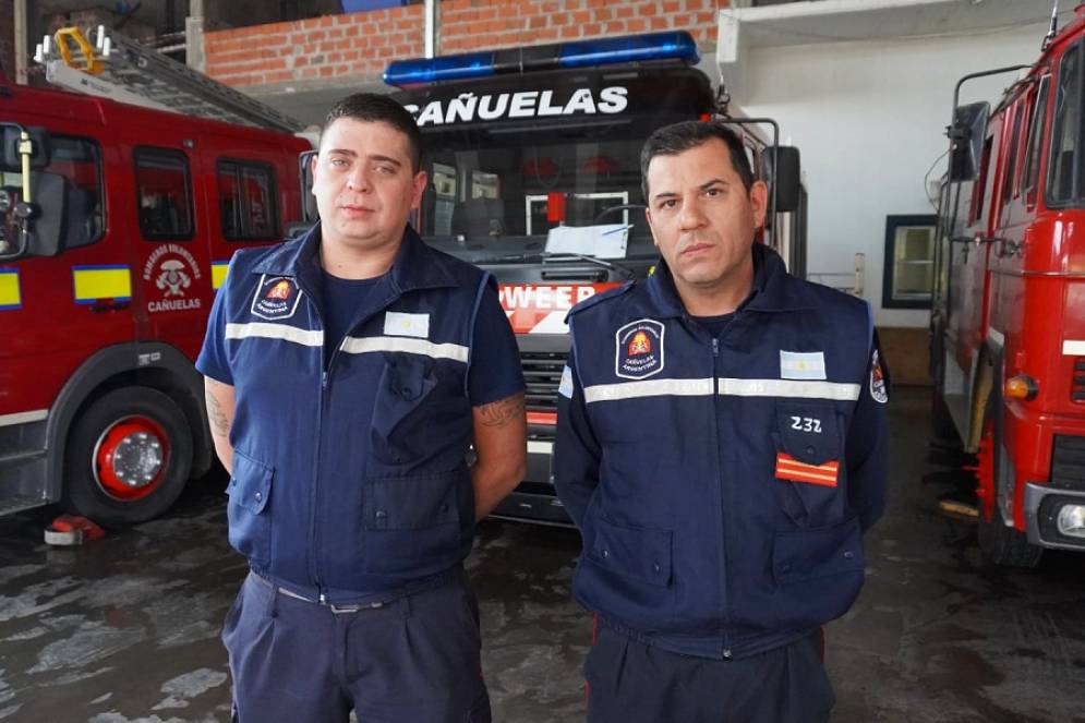 Pablo Coronel  y Maximiliano L&oacute;pez.