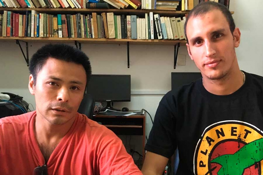 Cesar Arakaki y Dimas Ponce// Foto internet.