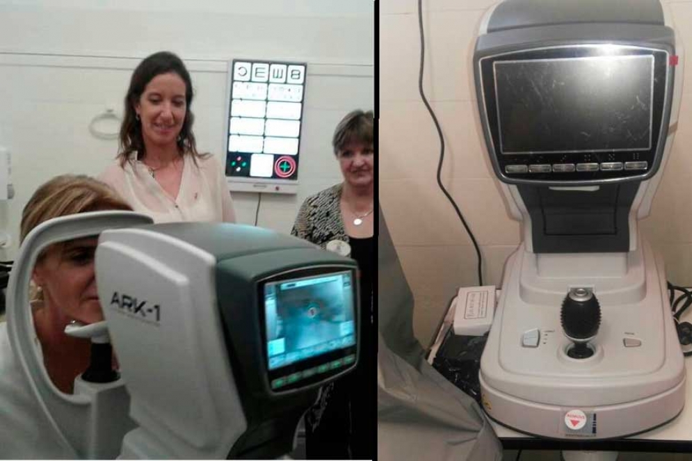 La Jefa de Gabinete, Marisa Fassi particip&oacute; de la entrega de la aparatolog&iacute;a. 