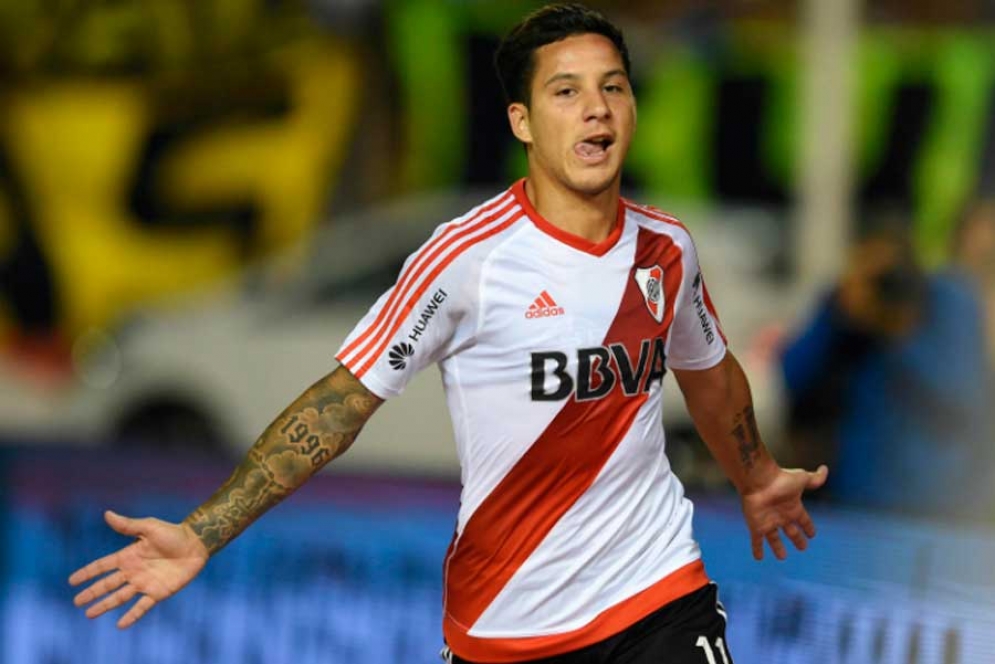 Sebasti&aacute;n Driussi, surgido de las inferiores, es una de las m&aacute;ximas figuras del equipo de primera en la actualidad. 