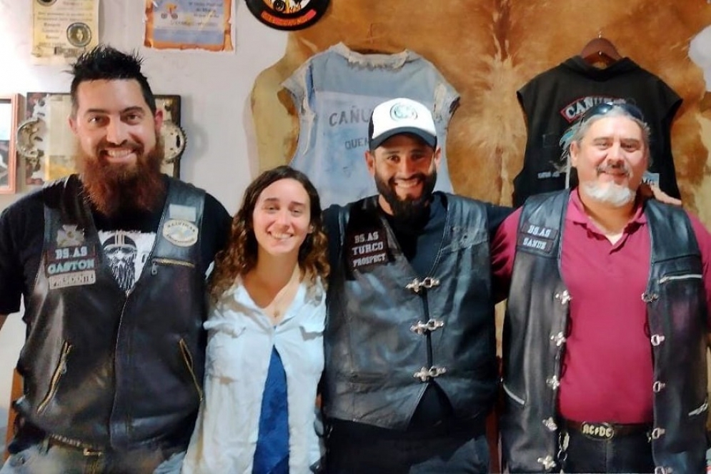 Gast&oacute;n, Roc&iacute;o, Ricardo, y Mat&iacute;as.