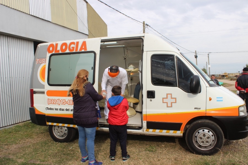 Comenz&oacute; el operativo de salud dental gratuito en El Taladro