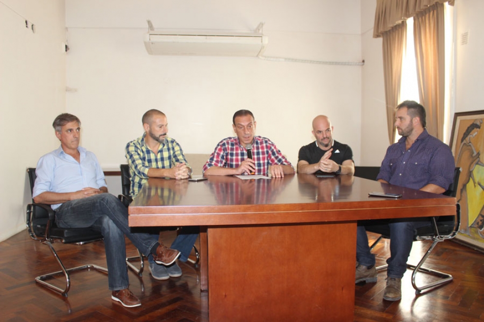 El intendente anunci&oacute; en rueda de prensa la obra