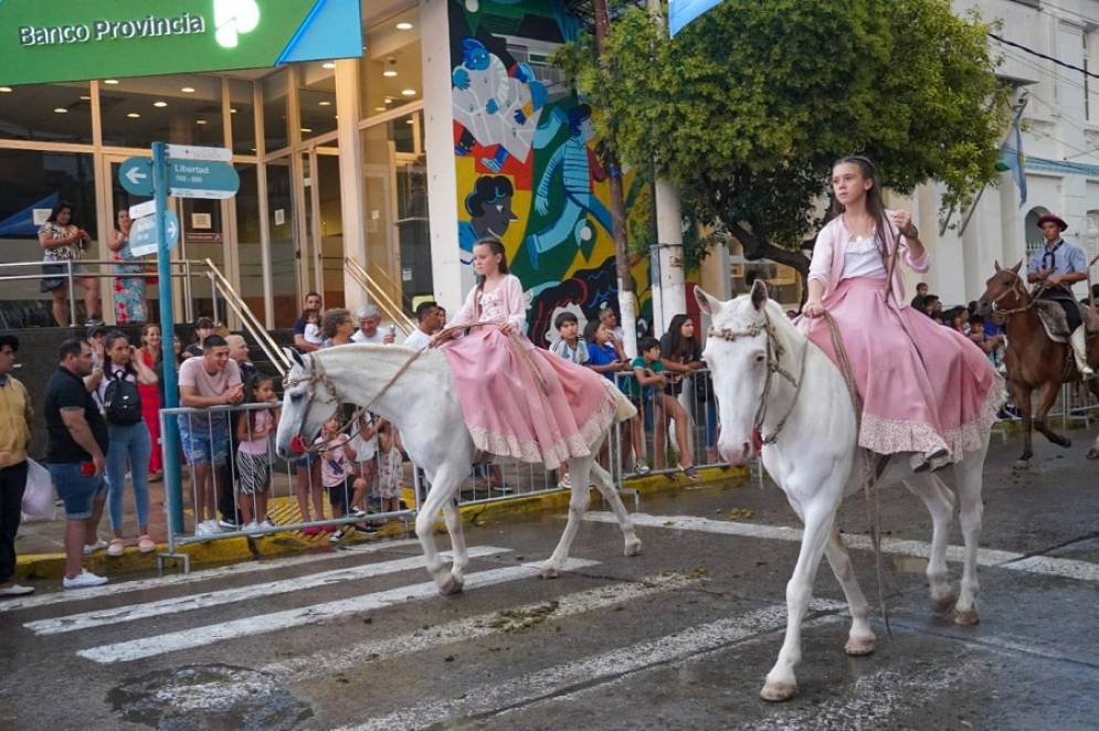 Participaron diferentes agrupaciones gauchas.