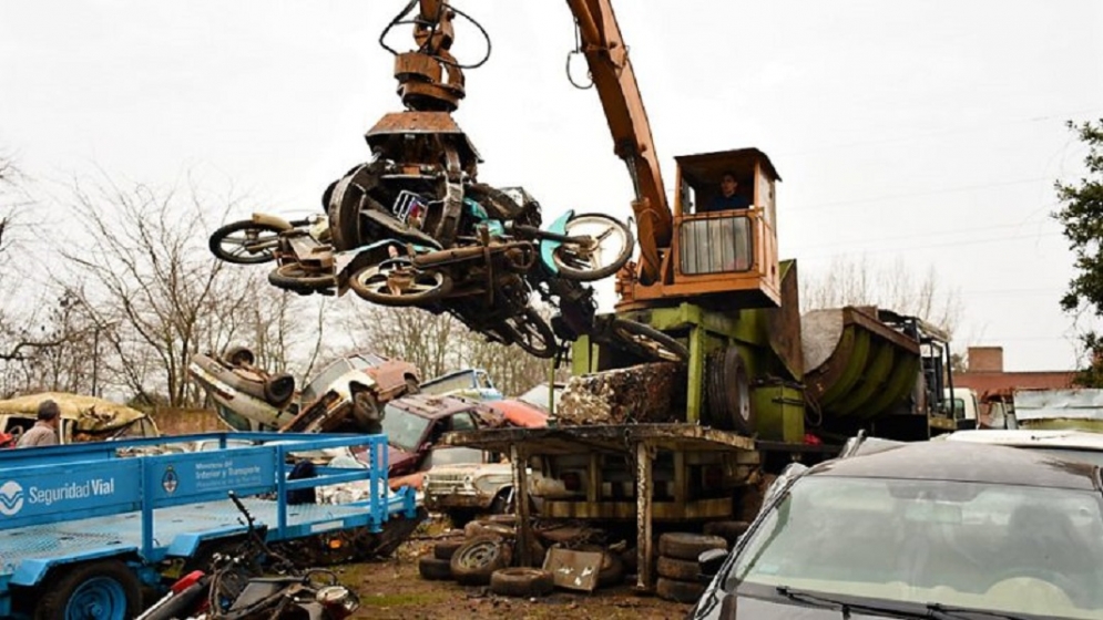 "Se compactaron 357 motos"