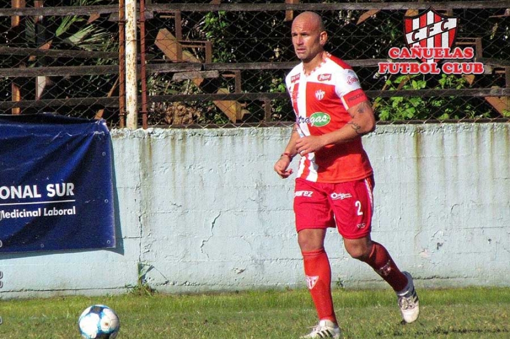Nievas se alej&oacute; de Ca&ntilde;uelas./ Foto: Javier Morales.