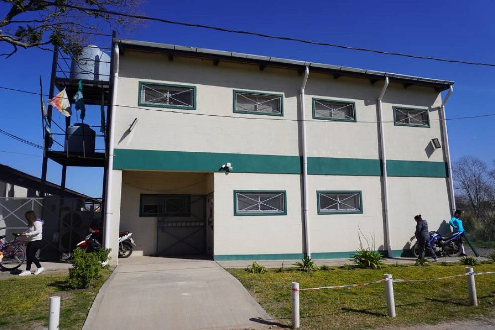 La sede construida por trabajadores de la econom&iacute;a popular.