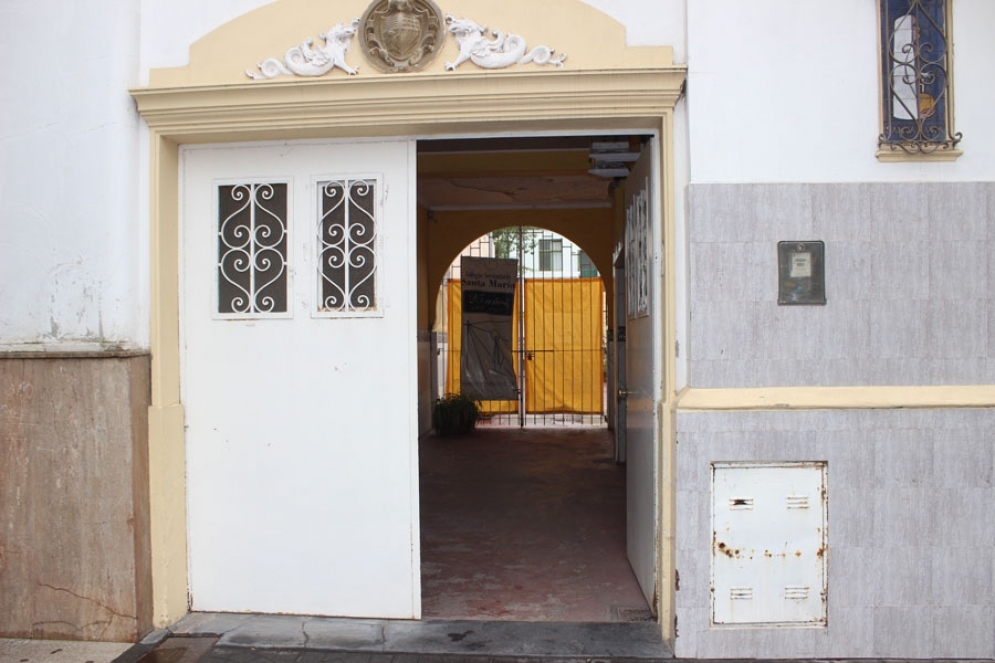 La sede administrativa del colegio Santa Mar&iacute;a.