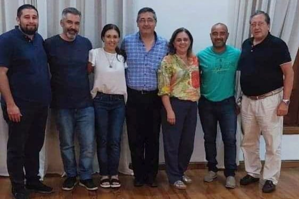 Ampliaron la mesa con adherentes de cada sector. Particip&oacute; la concejal de Juntos Natalia Blasco.
