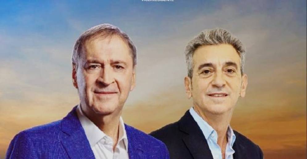 El gobernador de C&oacute;rdoba junto al ex Ministro del Interior.