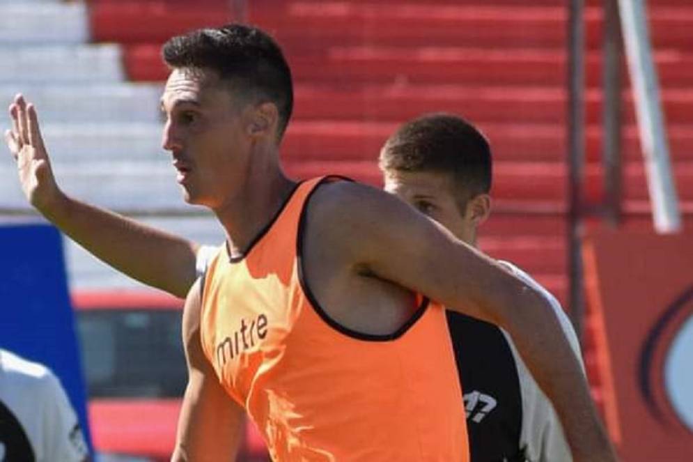 Battipiedi, el &uacute;nico refuerzo que jug&oacute; de entrada. Foto archivo.