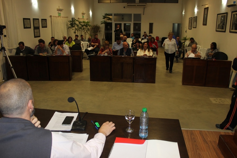 Cada uno de los bloques votaron su propio proyecto. 