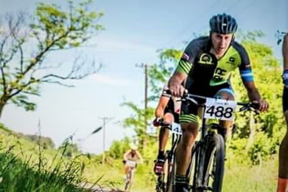 Franchi compitiendo en Rural Bike.