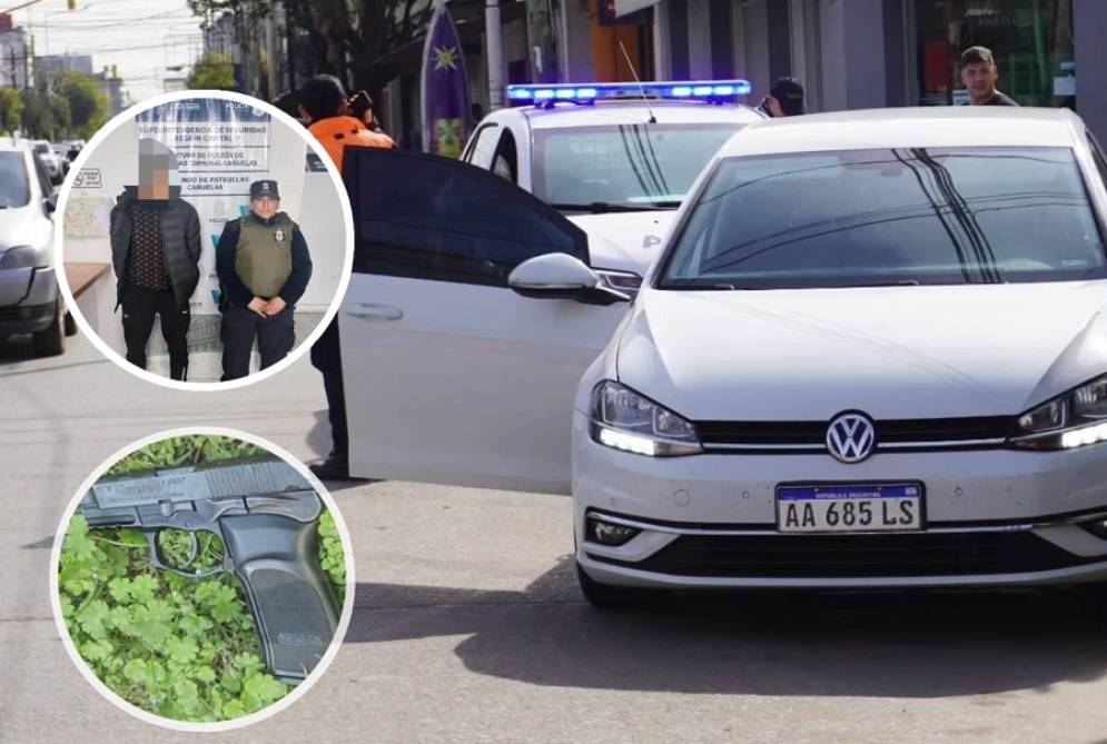 El Golf blanco ten&iacute;a pedido de captura.