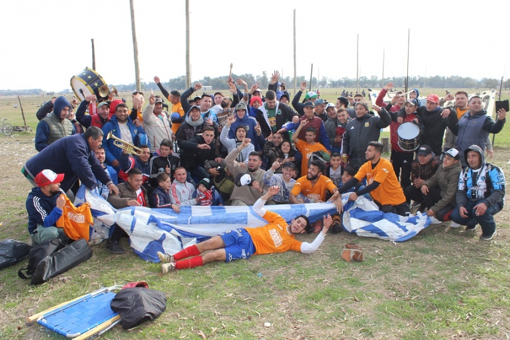 San Esteban tras haber logrado el pase a la final. 