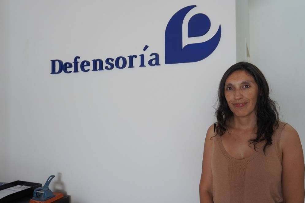 Carolina Rasquetti, titular de sede local de la Defensor&iacute;a del Pueblo.