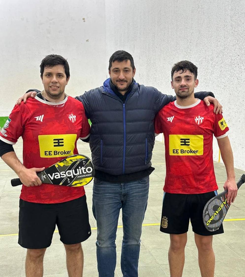 Bonavita, L&oacute;pez (lesionado) y Jerez.