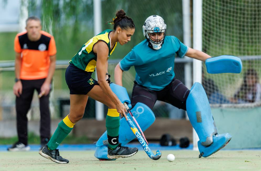 Valentina Pangerc marc&oacute; un gol en el triunfo frente a Banfield. (FOTO; Las Ca&ntilde;as - Rodrigo Jaramillo).