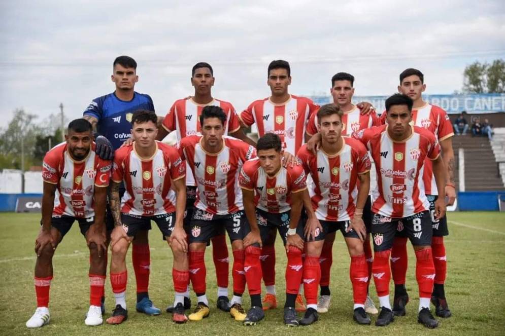 El once que sali&oacute; a la cancha. Ph: prensa CFC.