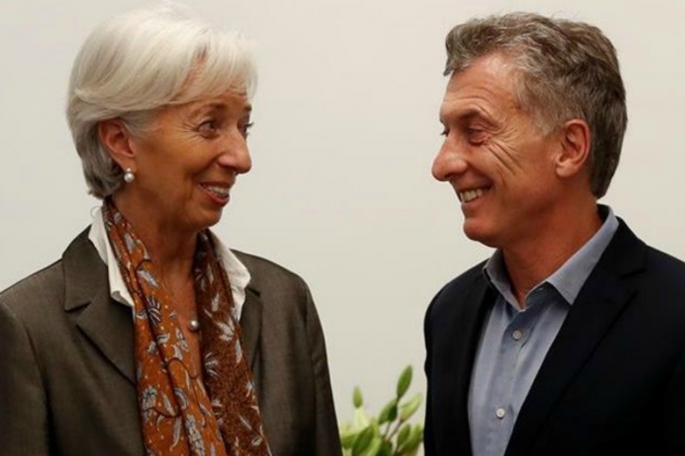 Lagrade y Macri.