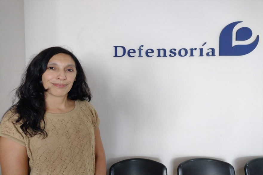 Carolina Rasqueti, titular de la delegaci&oacute;n.