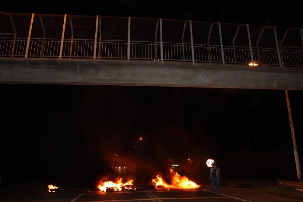 El corte comenz&oacute; cerca de las 21. 
