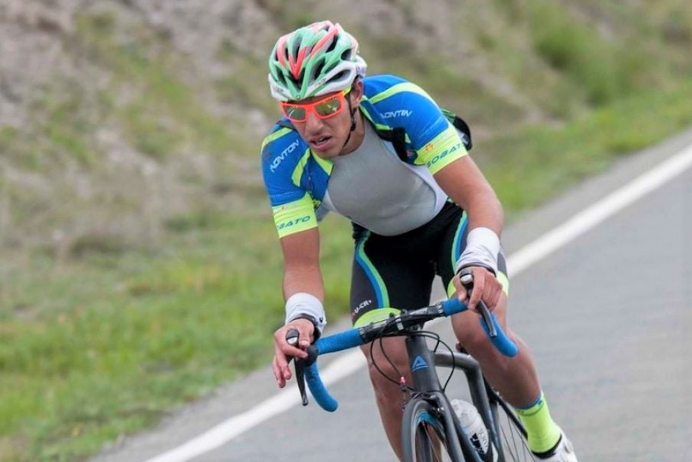 Miranda compitiendo en Espa&ntilde;a.