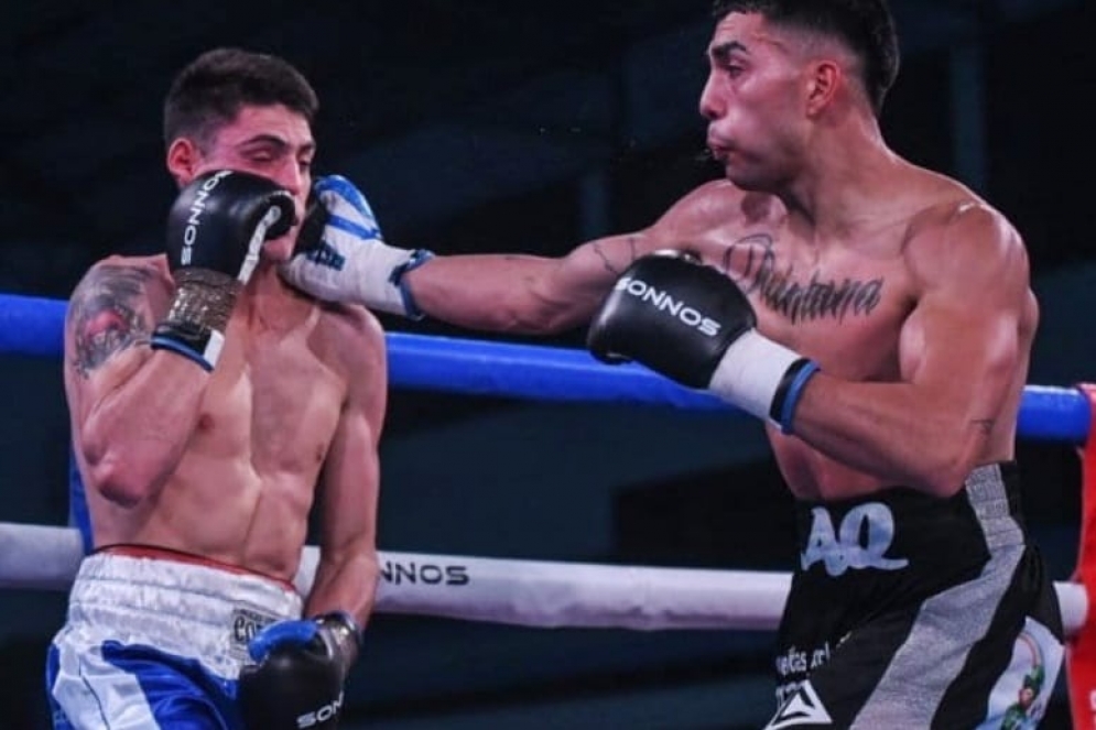 En una mala noche, "Chaito" Daneff perdi&oacute; el t&iacute;tulo latino de los ligeros con Quintana