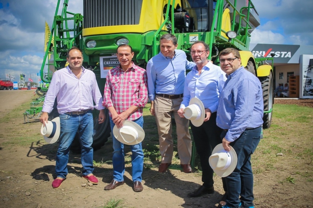 Arrieta particip&oacute; de ExpoAgro. 