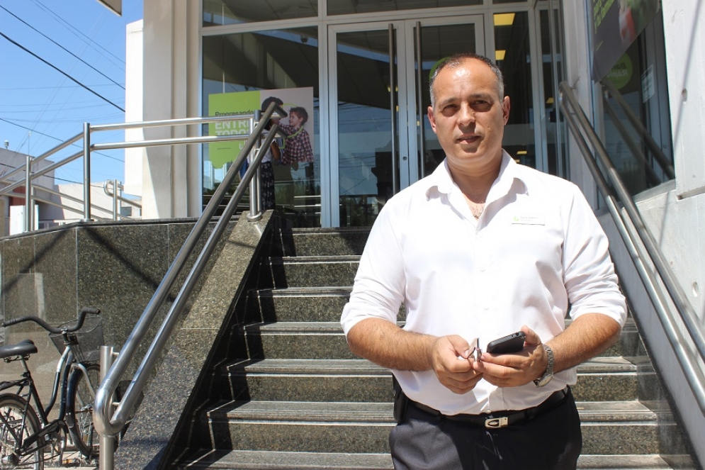 Capurro. Su colega del Banco Naci&oacute;n fue acribillado en la sucursal de Isidro Casanova.