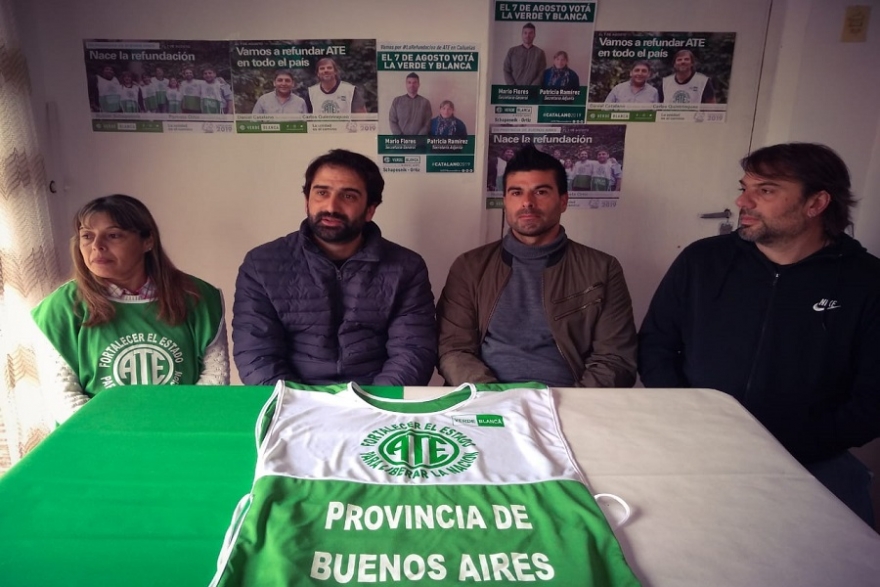 ATE: Se lanz&oacute; la lista Verde y Blanca