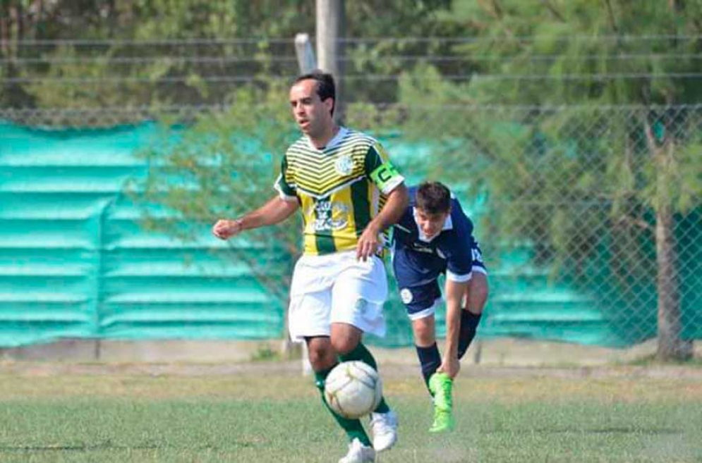 "Nacho" Fern&aacute;ndez, el capit&aacute;n del "auriverde". 