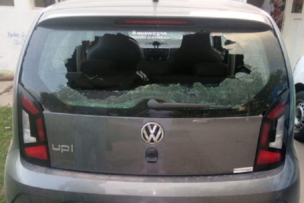 La luneta de destrozada, en el barrio San Jos&eacute;.