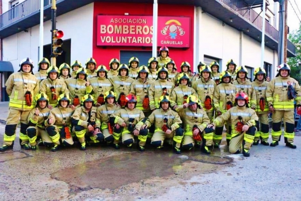 Durante enero los bomberos de Ca&ntilde;uelas completaron 153 servicios.