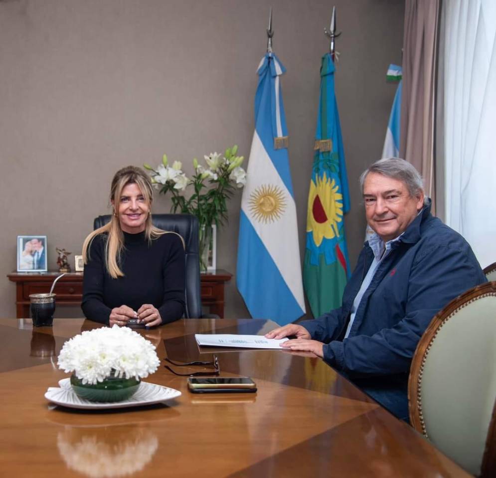 La intendenta Fassi recibi&oacute; en su despacho al funcionario provincial.
