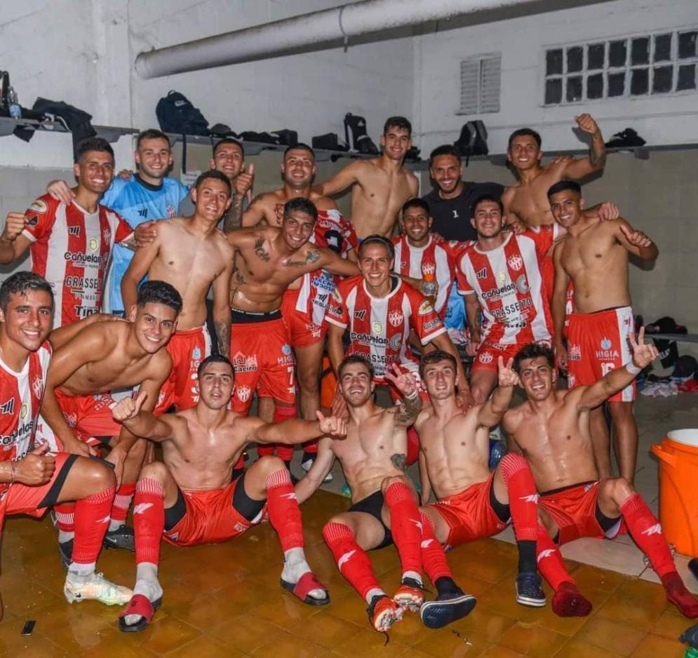 El plantel lo festej&oacute; a pleno. Ph: prensa&nbsp;CFC.