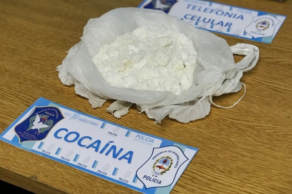 La polic&iacute;a secuestr&oacute; 105 gramos de coca&iacute;na. (Imagen ilustrativa).
