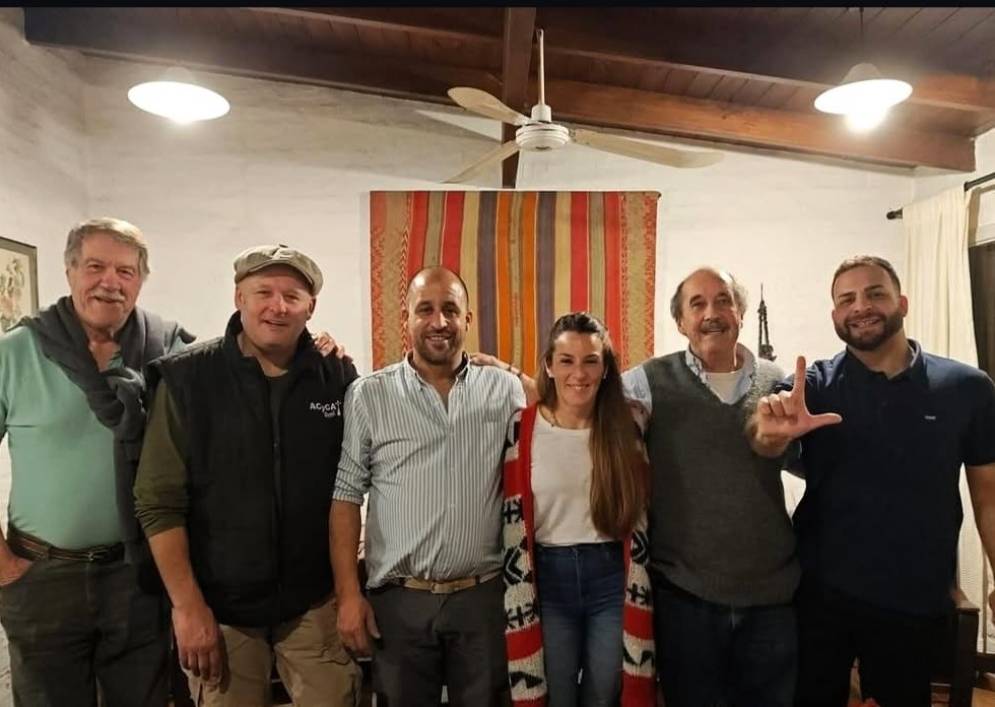 Sulpis, Olveira, Mart&iacute;n Augusto, Poso, Ruete G&uuml;emes, y Juan Bautista Augusto.