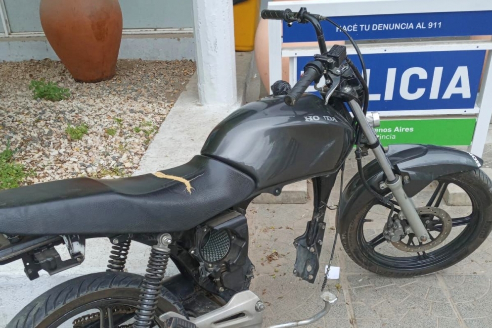 La Honda, sin el motor.