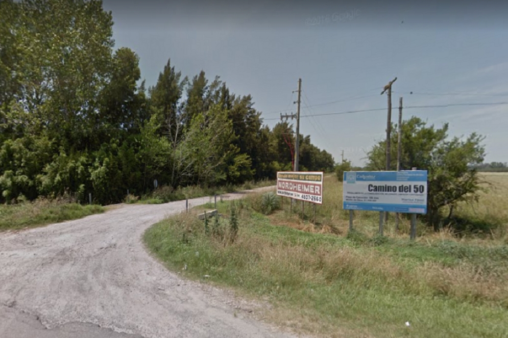 El cuerpo fue hallado en el km 50 del Camino del 50. 