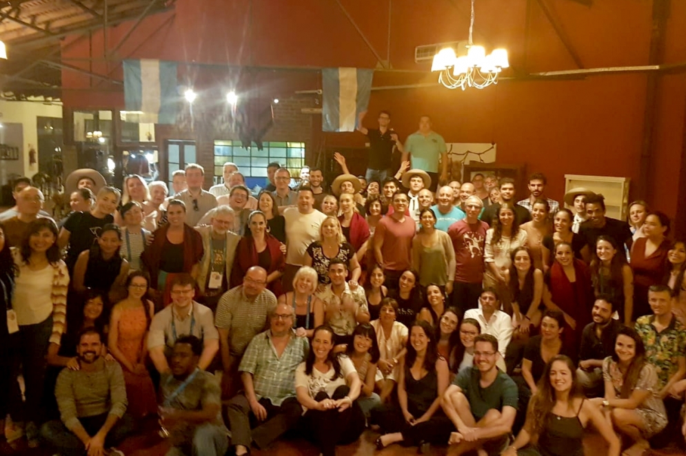 Llegaron m&aacute;s de 50 ingenieros de todo el mundo.