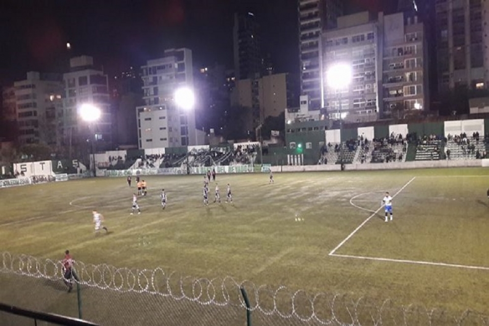 El renovado estadio de La Pampa y Mi&ntilde;ones.